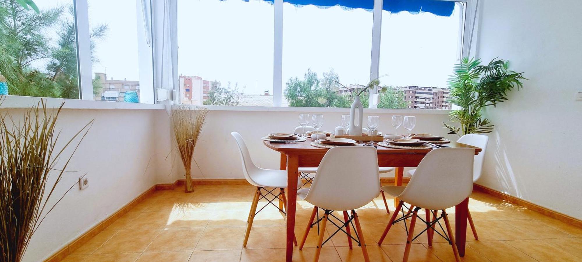 Aguilas Beach House - Excelente Ubicacion!! Centro Con Vistas Playa Delicias Con Aire Águilas Eksteriør bilde