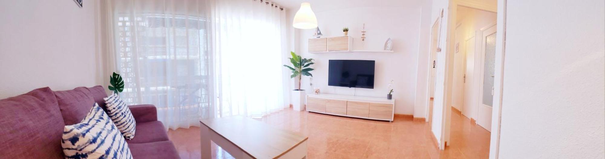 Aguilas Beach House - Excelente Ubicacion!! Centro Con Vistas Playa Delicias Con Aire Águilas Eksteriør bilde