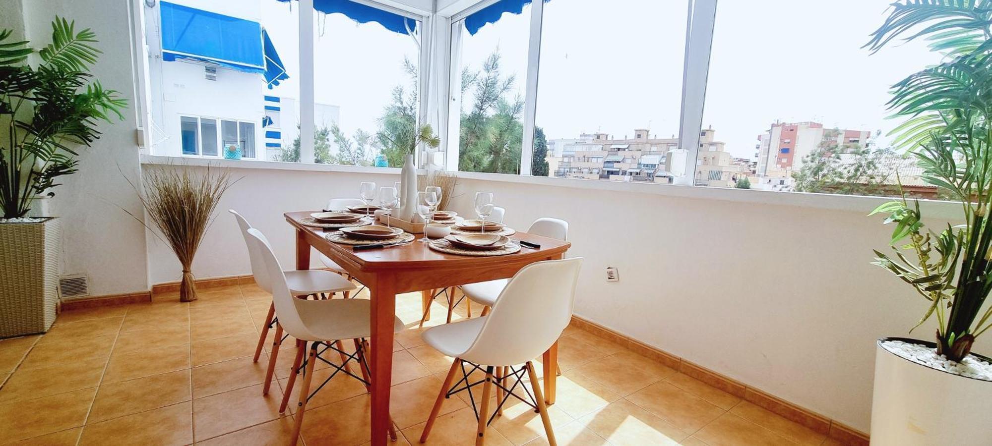 Aguilas Beach House - Excelente Ubicacion!! Centro Con Vistas Playa Delicias Con Aire Águilas Eksteriør bilde